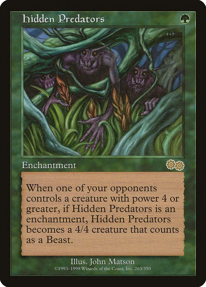 Hidden Predators 「USG/263」「EN」