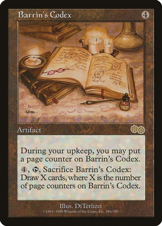 Barrin's Codex 「USG/286」「EN」