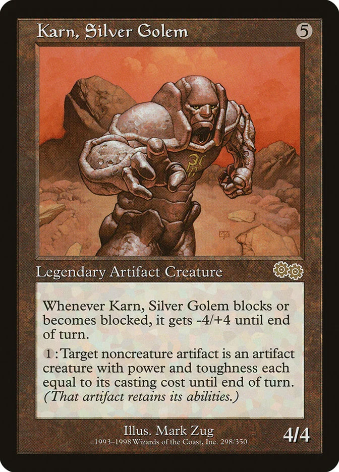 Karn, Silver Golem 「USG/298」「EN」
