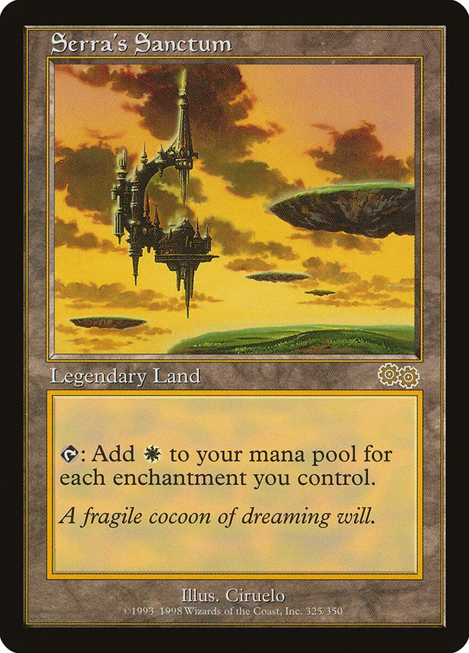 Serra's Sanctum 「USG/325」「EN」