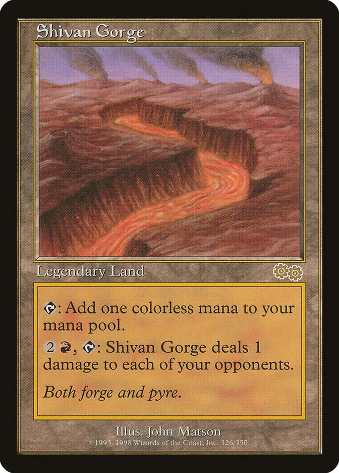 Shivan Gorge 「USG/326」「EN」