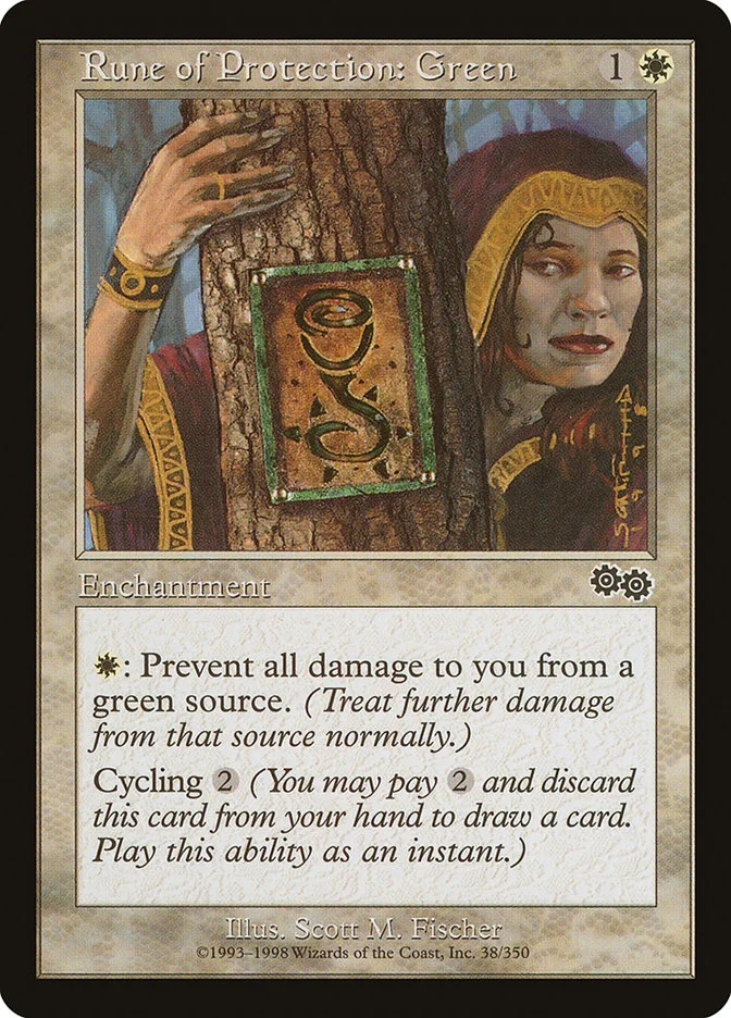 Rune of Protection: Green 「USG/38」「EN」