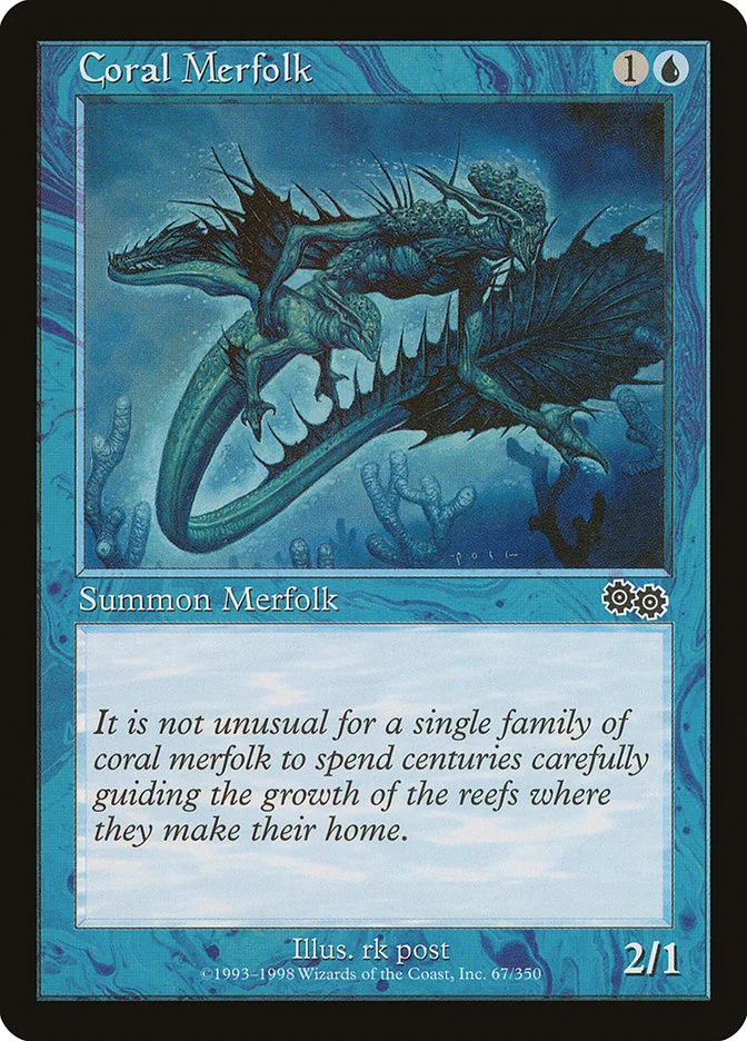 Coral Merfolk 「USG/67」「EN」