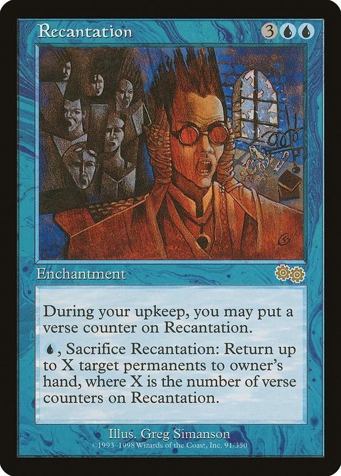 Recantation 「USG/91」「EN」