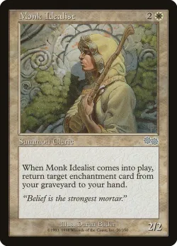 Monk Idealist #20 · Magic: The Gathering