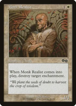 Monk Realist #21 · Magic: The Gathering