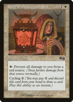 Rune of Protection: Red #40 · Magic: The Gathering
