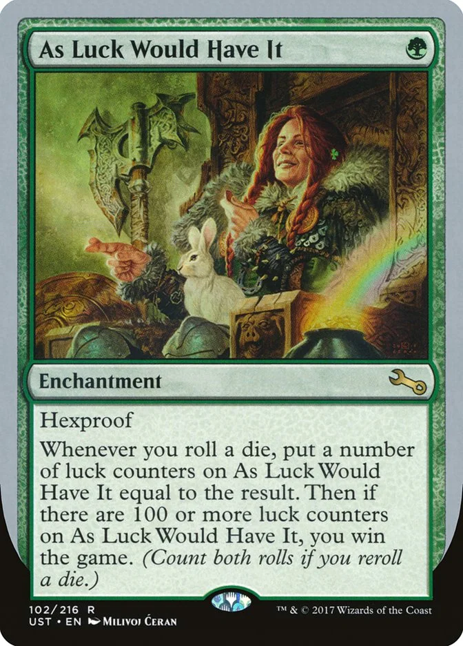 As Luck Would Have It 「UST/102」「EN」
