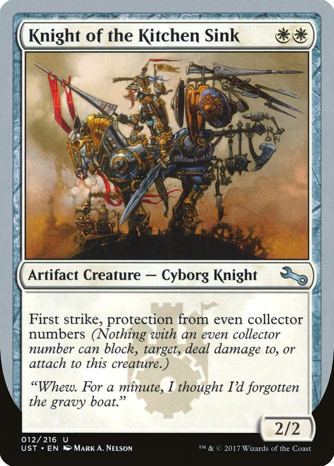 Knight of the Kitchen Sink 「UST/12b」「EN」