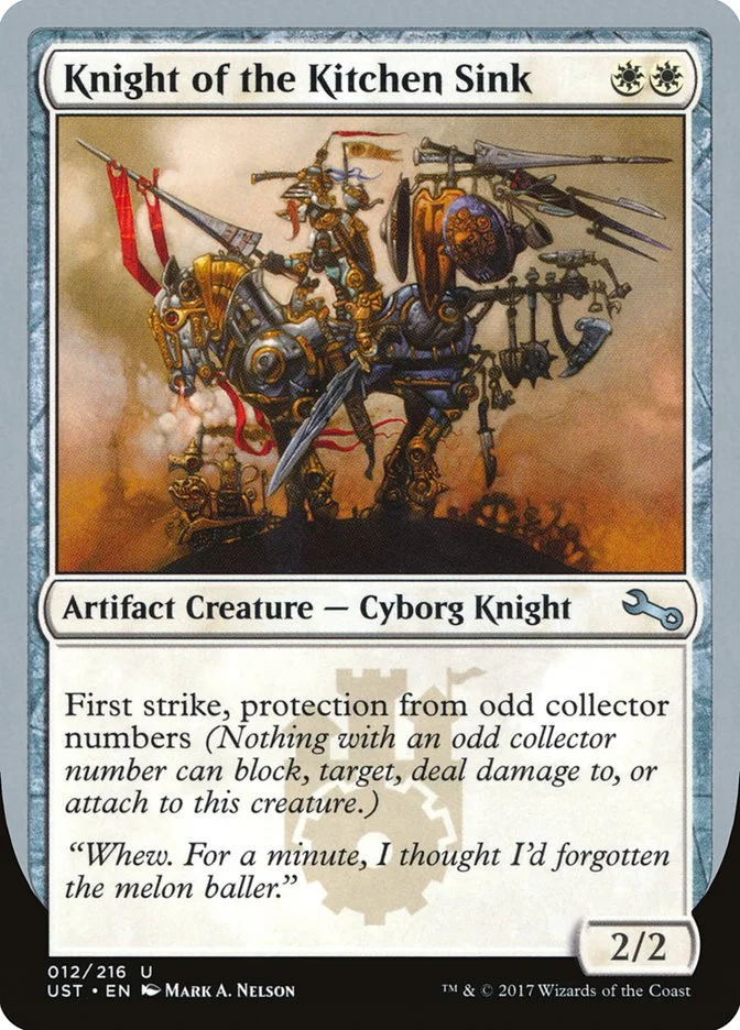 Knight of the Kitchen Sink 「UST/12d」「EN」