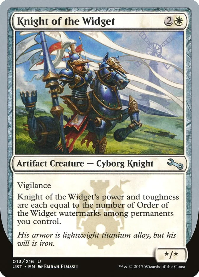 Knight of the Widget 「UST/13」「EN」