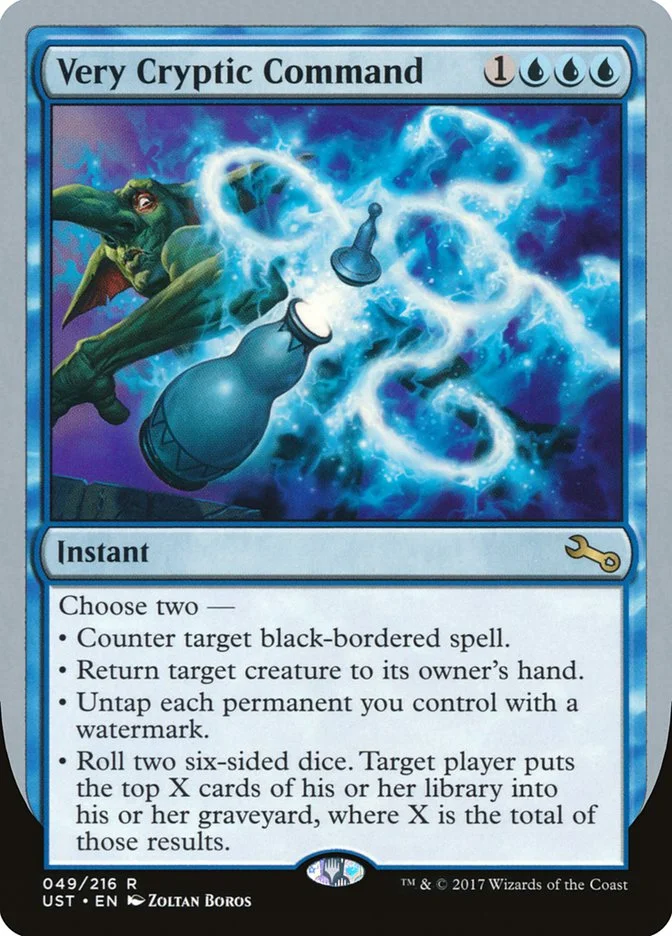 Very Cryptic Command 「UST/49e」「EN」