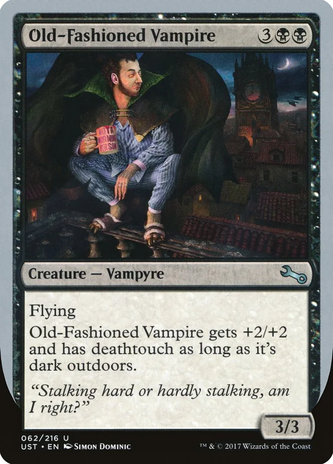 Old-Fashioned Vampire 「UST/62」「EN」