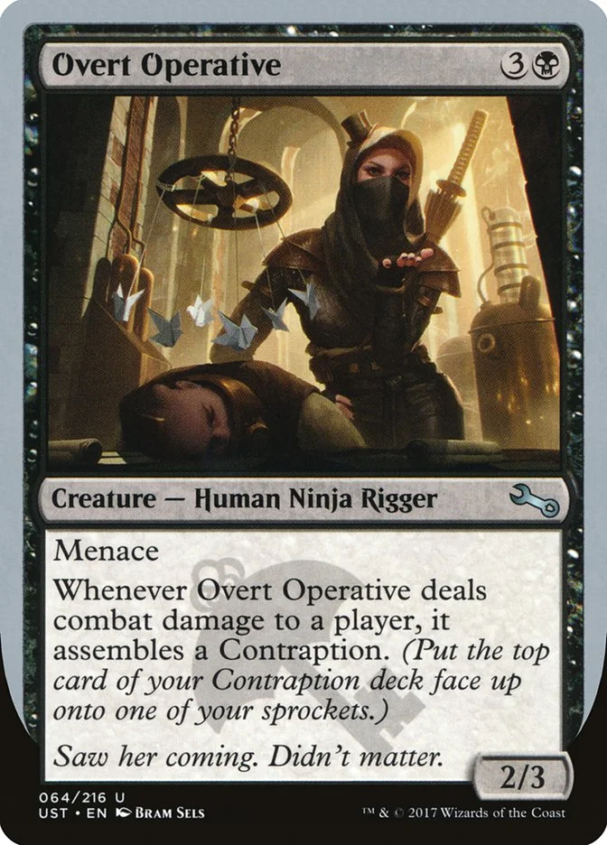 Overt Operative 「UST/64」「EN」