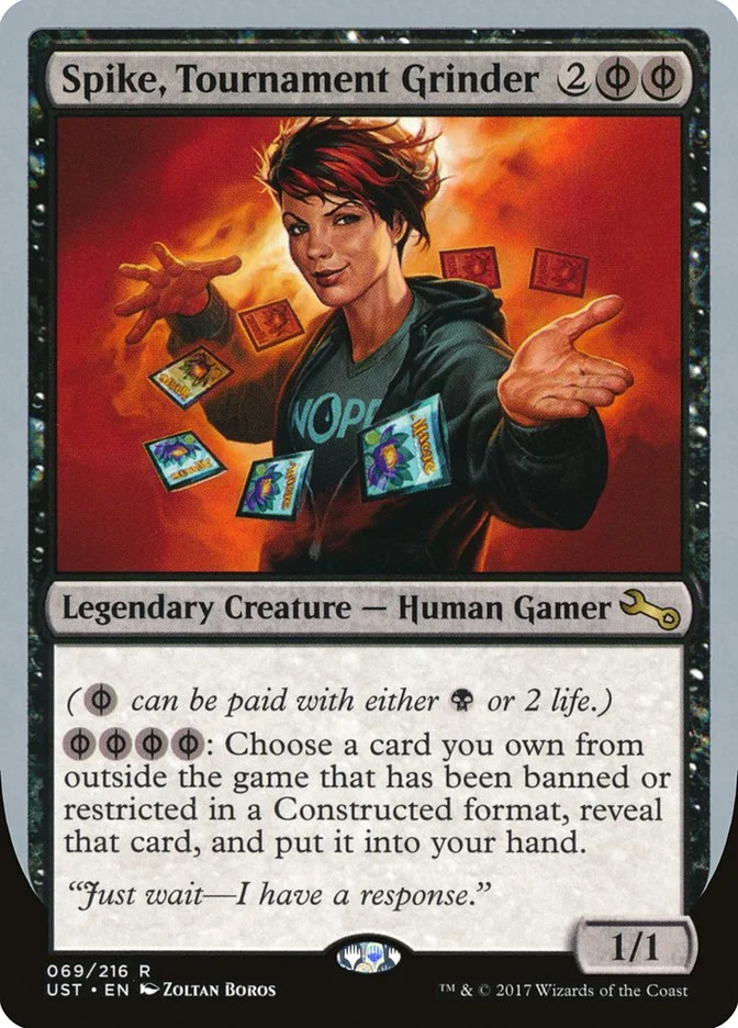 Spike, Tournament Grinder 「UST/69」「EN」