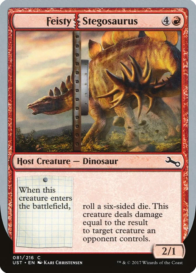 Feisty Stegosaurus 「UST/81」「EN」