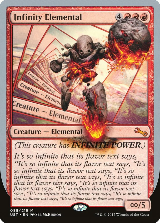 Infinity Elemental 「UST/88」「EN」