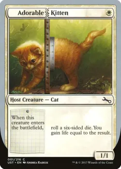 Adorable Kitten #1 · Magic: The Gathering