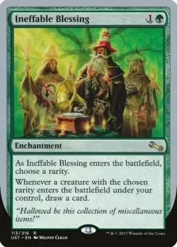 Ineffable Blessing #113d · Magic: The Gathering