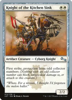 Knight of the Kitchen Sink #12d · Magic: The Gathering