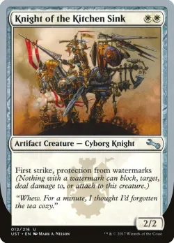 Knight of the Kitchen Sink #12f · Magic: The Gathering