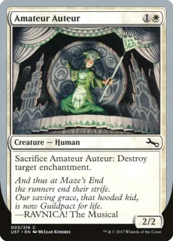 Amateur Auteur #3a · Magic: The Gathering