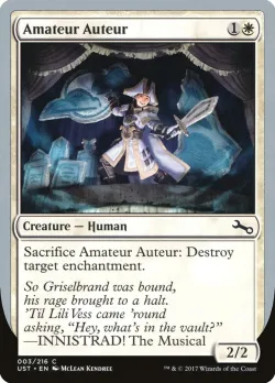 Amateur Auteur #3b · Magic: The Gathering