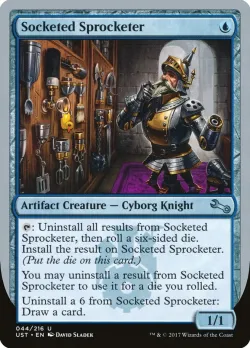 Socketed Sprocketer #44 · Magic: The Gathering