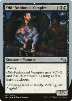 Old-Fashioned Vampire #62 · Magic: The Gathering