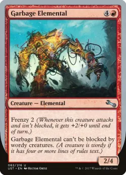 Garbage Elemental #82a · Magic: The Gathering