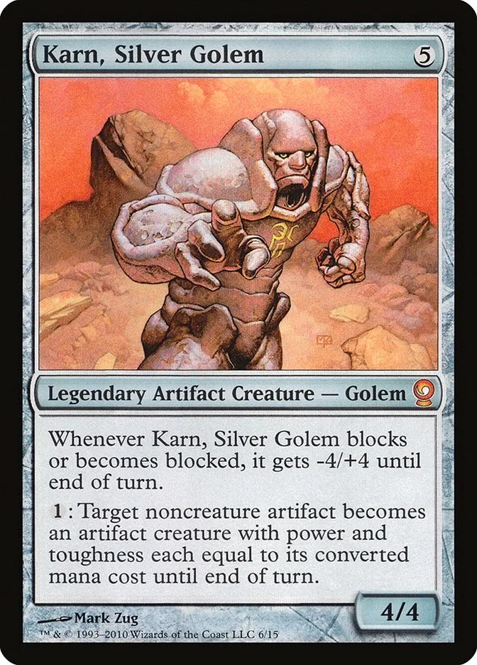 Karn, Silver Golem 「V10/6」「EN」