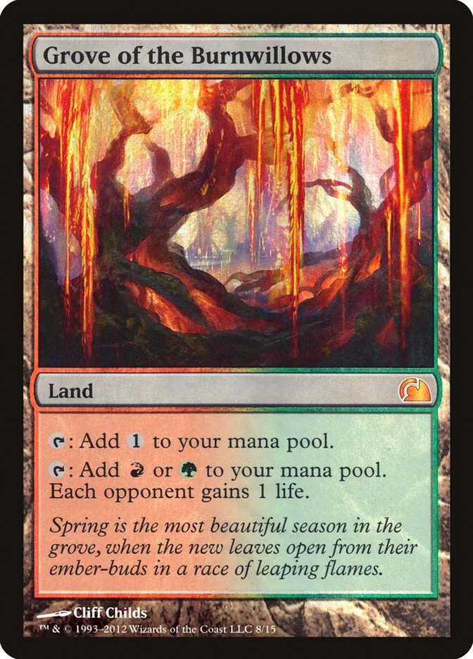 Grove of the Burnwillows 「V12/8」「EN」