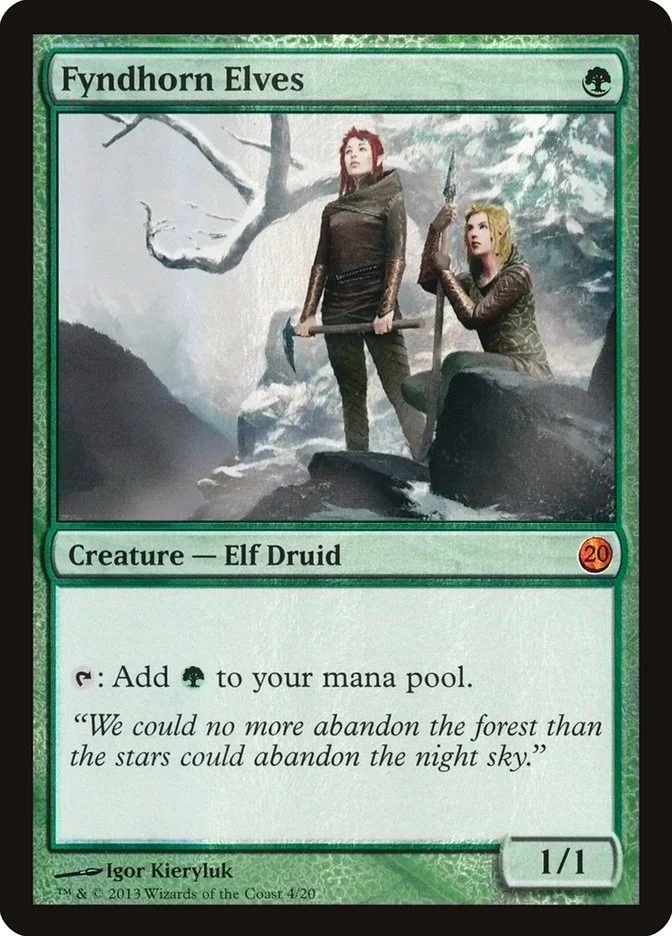 Fyndhorn Elves 「V13/4」「EN」