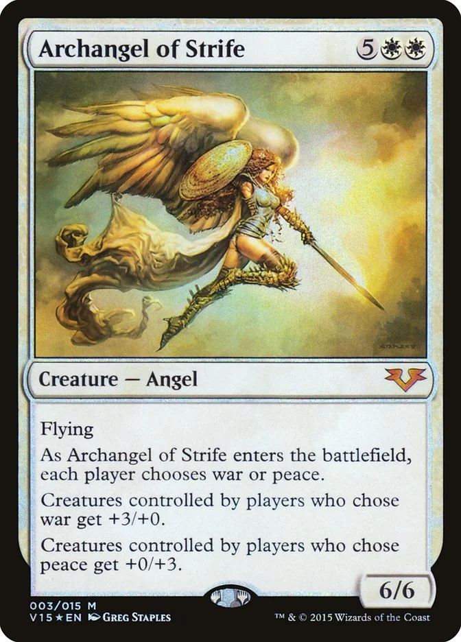 Archangel of Strife 「V15/3」「EN」
