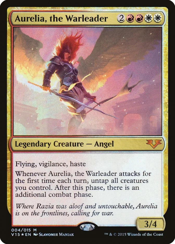 Aurelia, the Warleader 「V15/4」「EN」