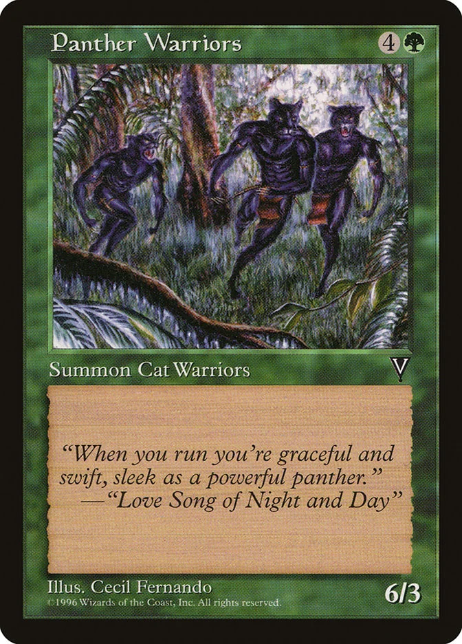 Panther Warriors 「VIS/115」「EN」