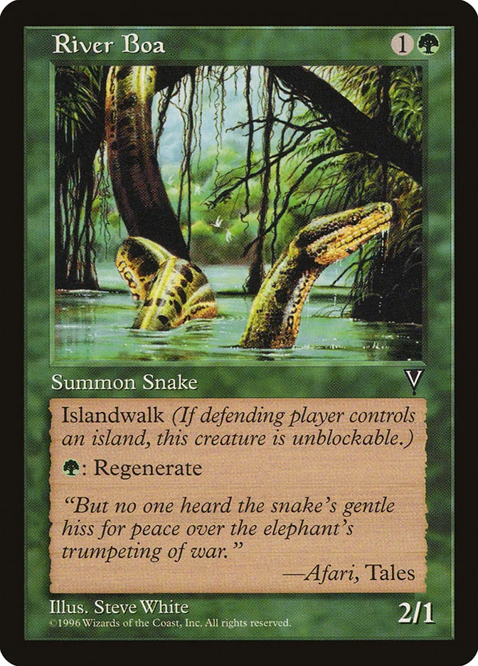 River Boa 「VIS/118」「EN」