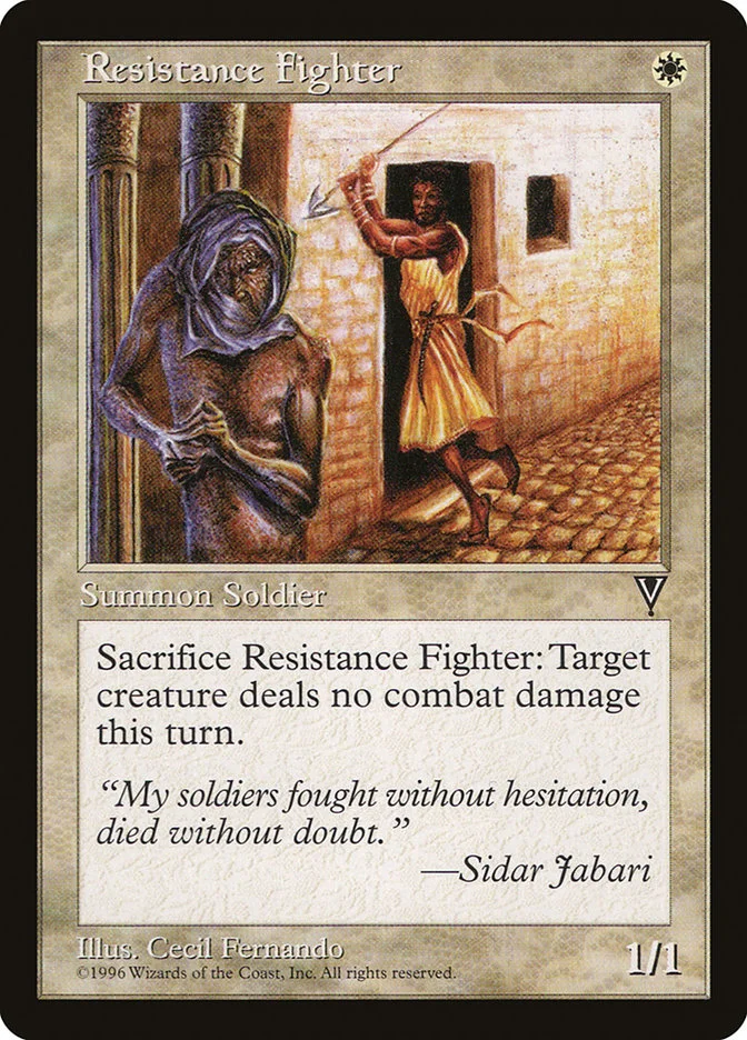 Resistance Fighter 「VIS/18」「EN」