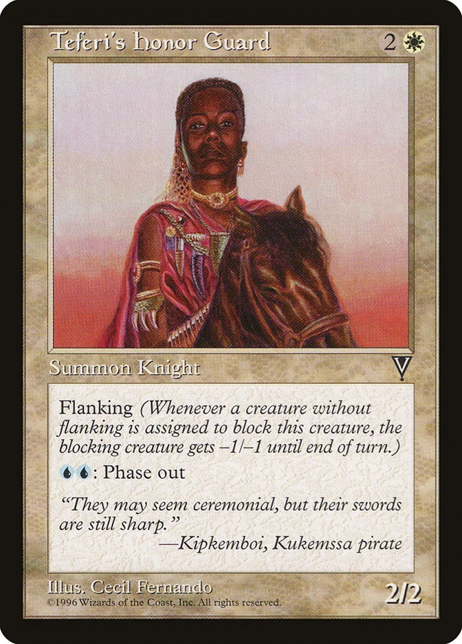 Teferi's Honor Guard 「VIS/22」「EN」