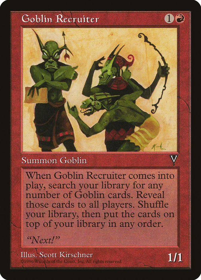 Goblin Recruiter 「VIS/80」「EN」
