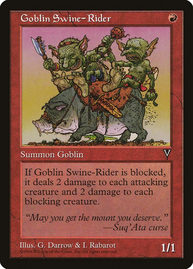 Goblin Swine-Rider 「VIS/81」「EN」
