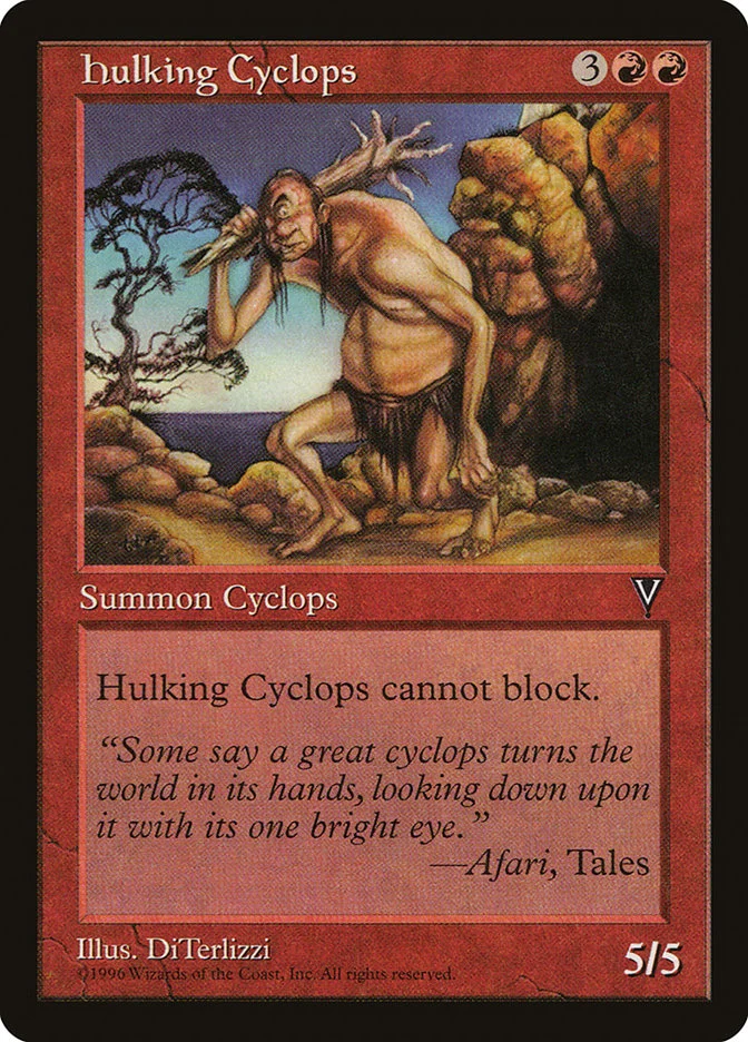 Hulking Cyclops 「VIS/84」「EN」