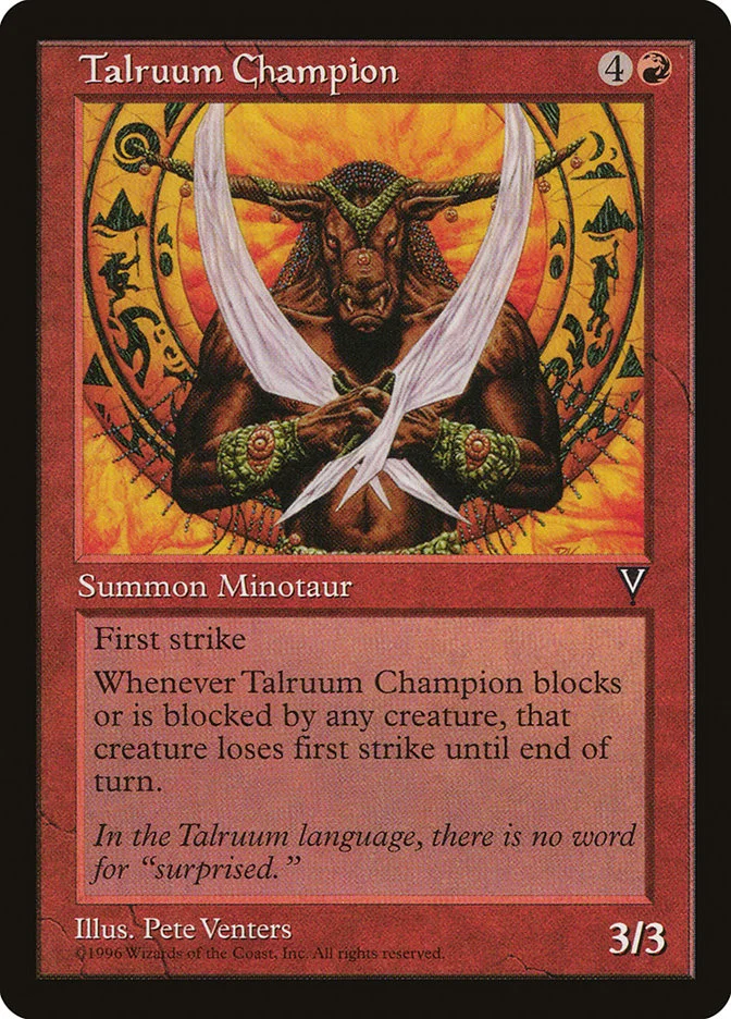Talruum Champion 「VIS/97」「EN」