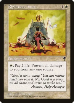 Righteous Aura #20 · Magic: The Gathering