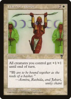 Warrior's Honor #24 · Magic: The Gathering