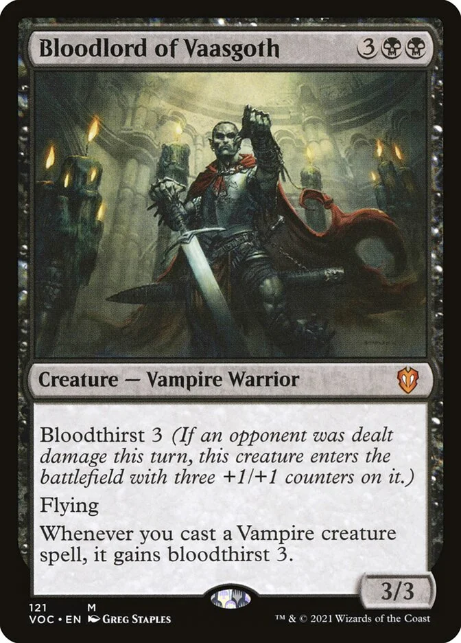 Bloodlord of Vaasgoth 「VOC/121」「EN」