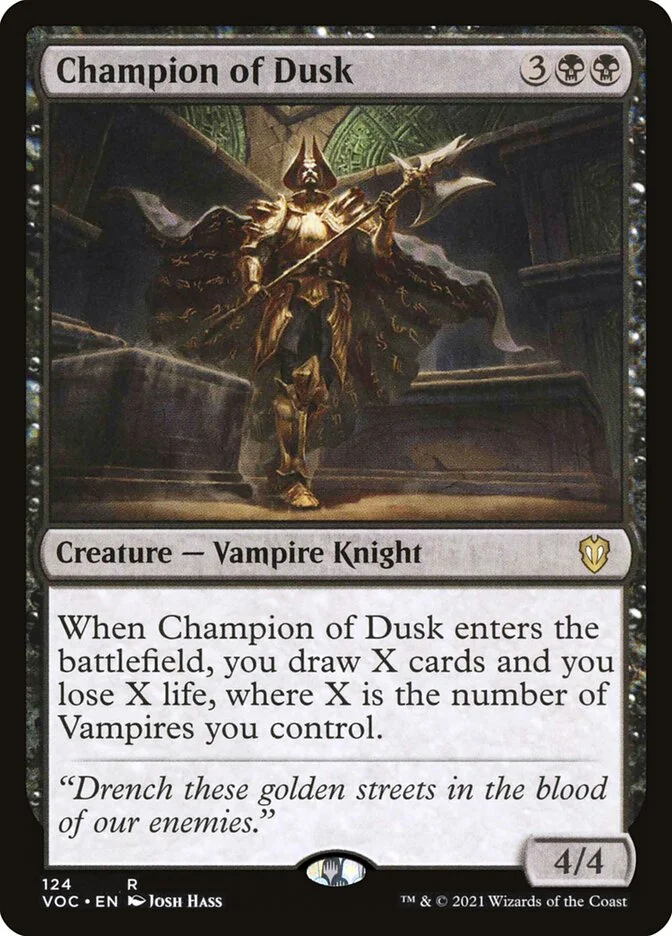 Champion of Dusk 「VOC/124」「EN」