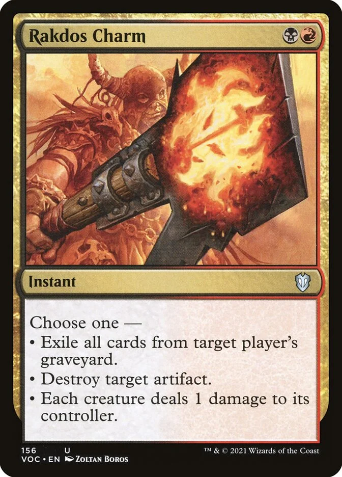 Rakdos Charm 「VOC/156」「EN」