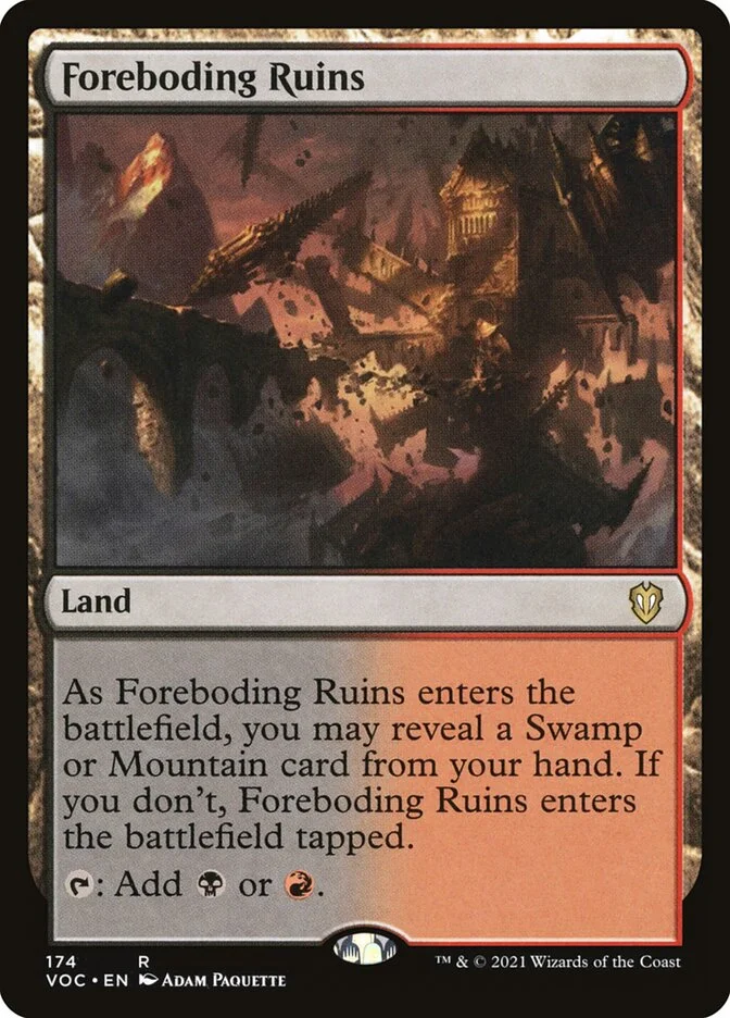 Foreboding Ruins 「VOC/174」「EN」