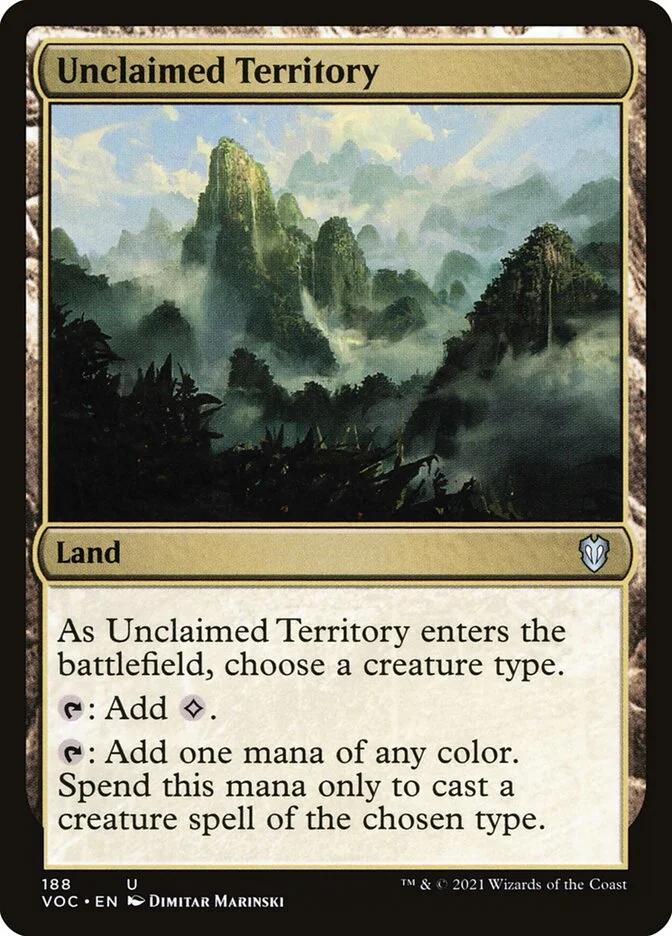Unclaimed Territory 「VOC/188」「EN」